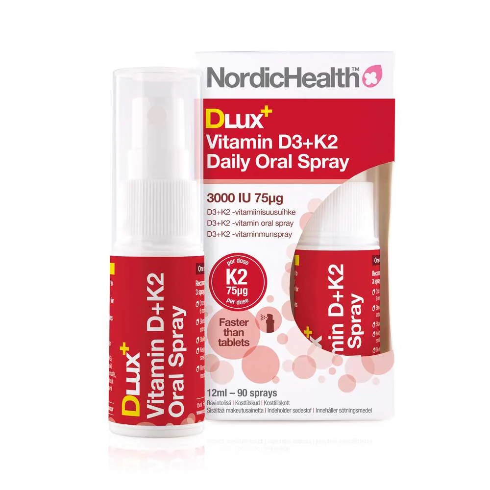 Nordic Health Dlux D3+K2-Suihke