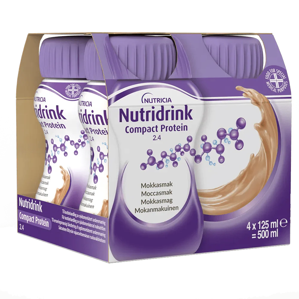 Nutridrink Compact Protein Mokka - 4 x 125ml - Image 2