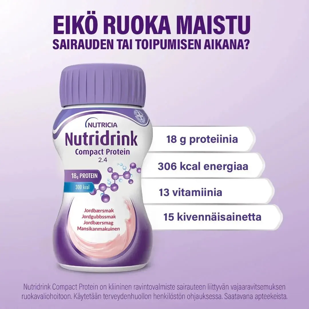 Nutridrink Compact Protein Marja - 24 x 125ml - Image 2