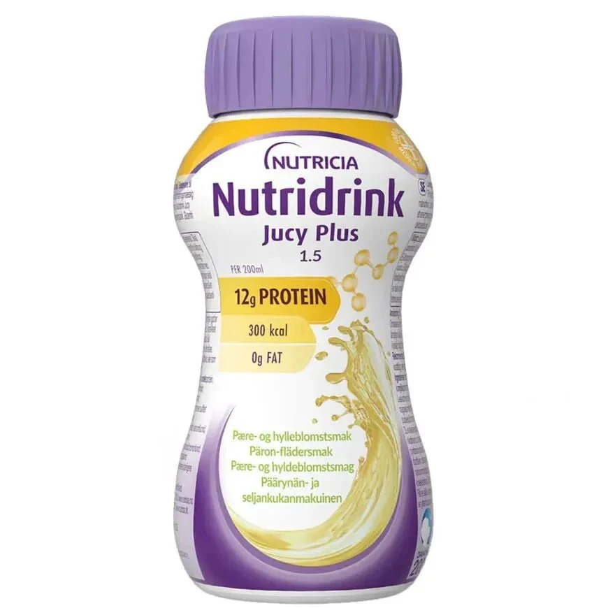Nutridrink Jucy Plus Päärynä-Seljankukka