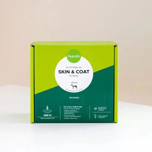 Nutrolin Horse Skin & Coat 3000ml - Rasvahapot Hevoselle