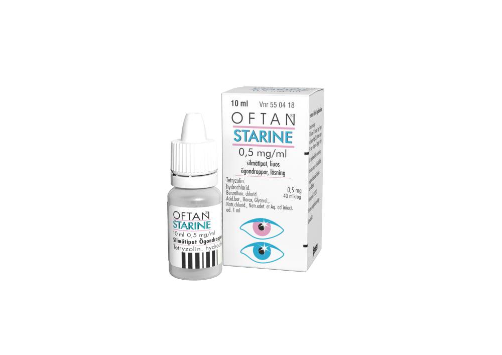 Oftan Starine 0,5 mg/ml Silmätipat, Liuos
