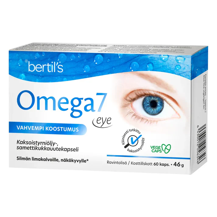 Bertils Omega7 Eye -kapselit 60 kaps