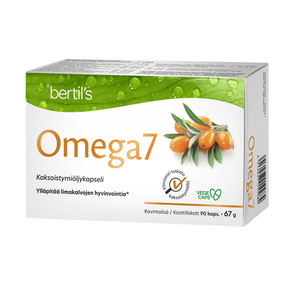 Bertils Omega7 (Tyrniöljykapselit) - Image 2