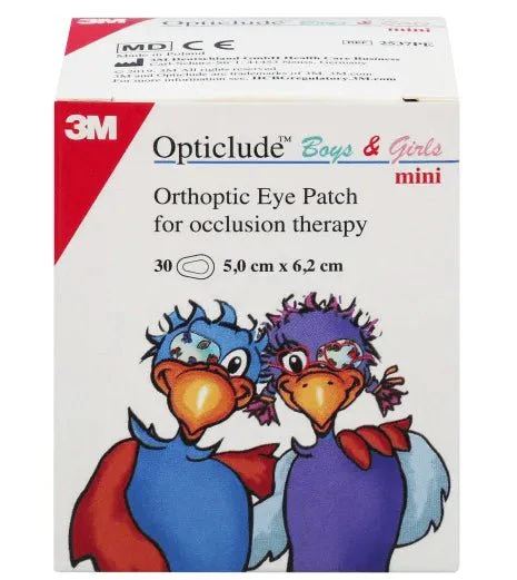OPTICLUDE silmälappu kuviollinen Boys &Girls 30 kpl, Maxi