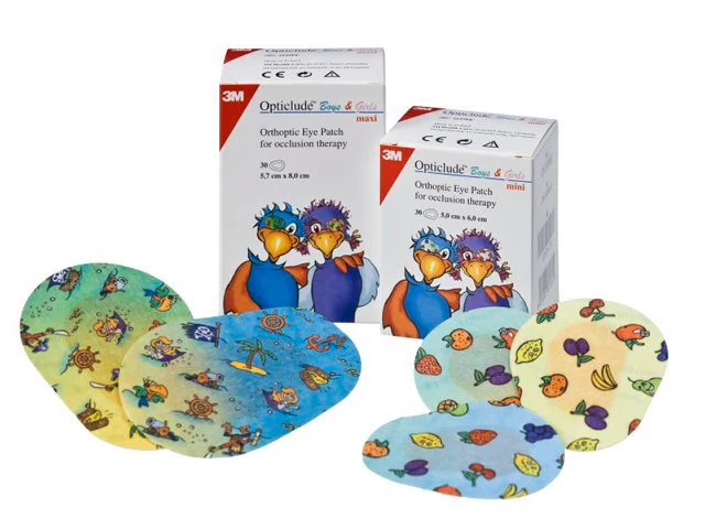 OPTICLUDE silmälappu kuviollinen Boys &Girls 30 kpl, Maxi - Image 3