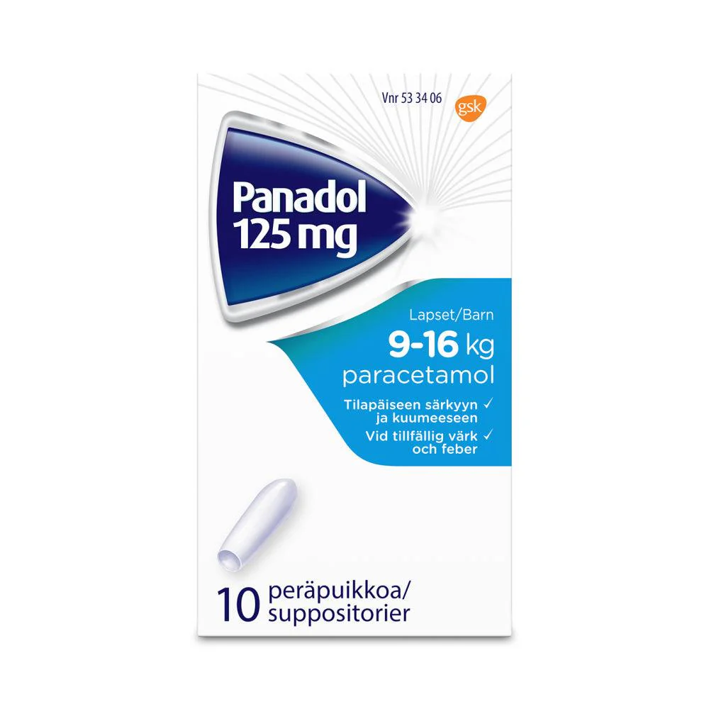 Panadol 125 mg Peräpuikko