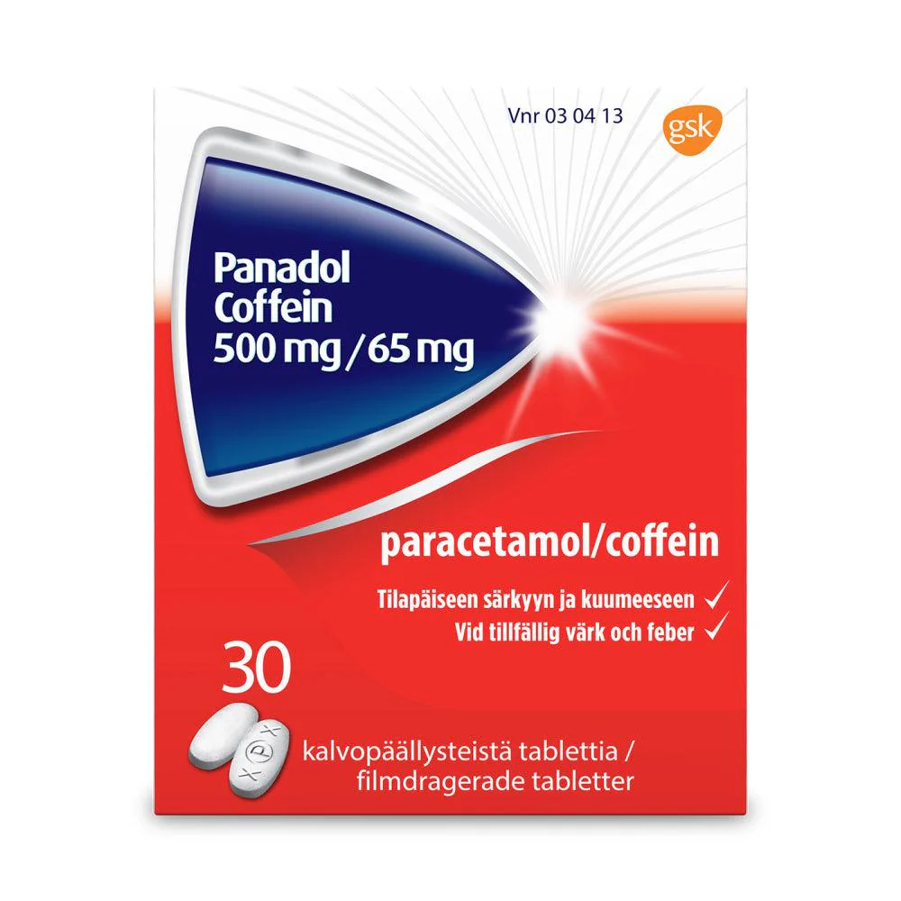 Panadol Coffein 65 mg/500 mg Tabl, Kalvopääll - Image 2