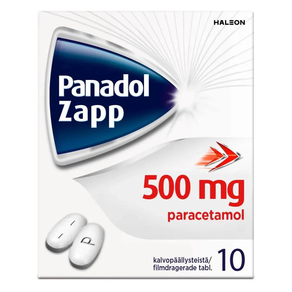 Panadol Zapp 500 mg Tabl, Kalvopääll - Image 3