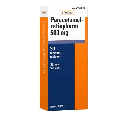 Paracetamol-Ratiopharm 500 mg tabletti - Image 4