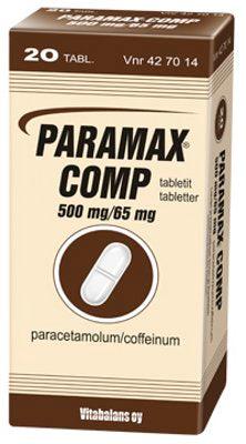 Paramax Comp 65 mg/500 mg Tabl