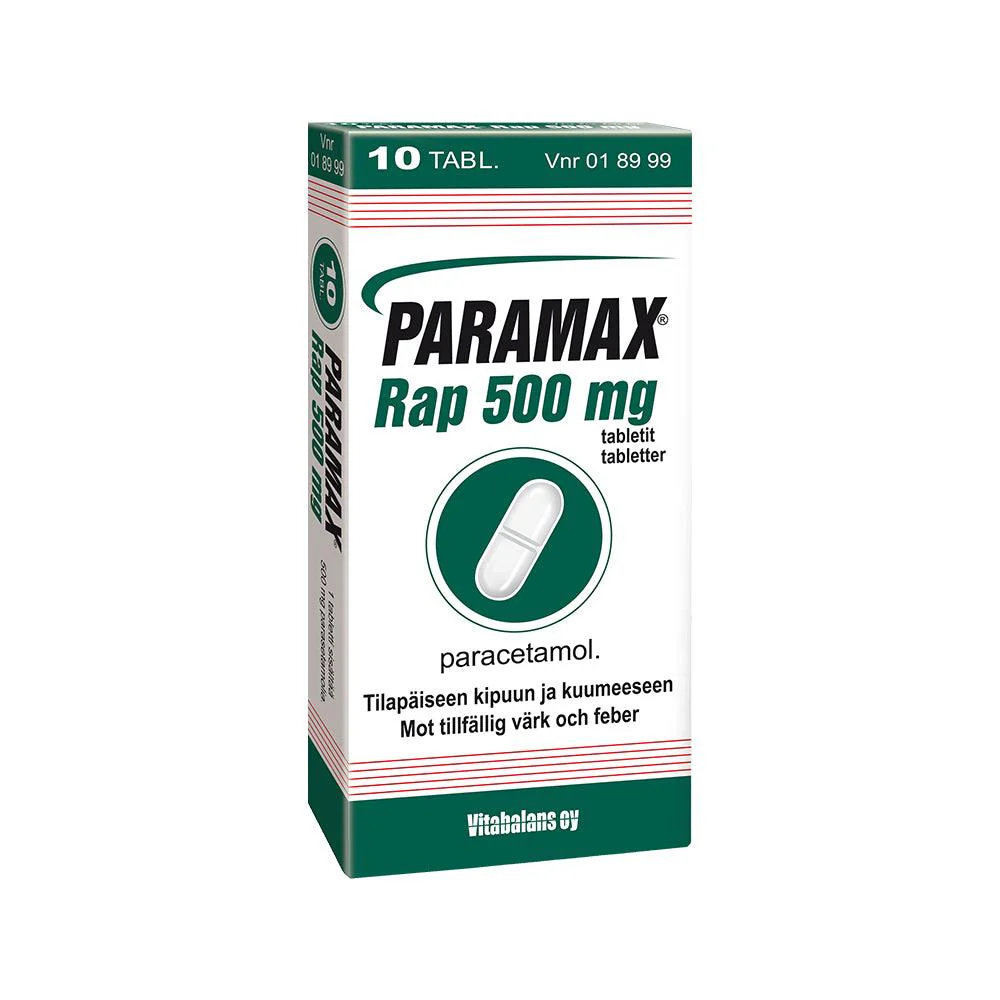 Paramax Rap 500 mg Tabl