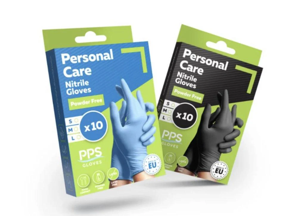 Personal Care Nitriilikäsine Puuteriton