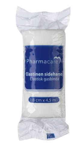 Pharmacare Elastinen Sideharso 8cm x 4,5M