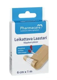 Pharmacare Laastari Leikattava 6cm x 1M - Image 2