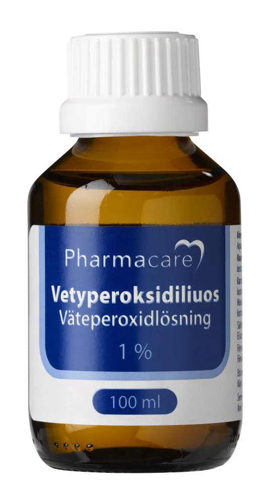 Pharmacare Vetyperoksidiliuos 1%
