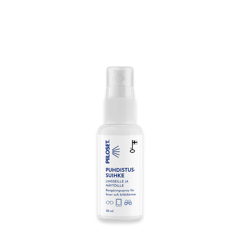 Piiloset puhdistussuihke linsseille 50 ml