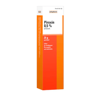Piroxin 5 mg/g Geeli