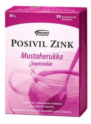 Posivil Zink Mustaherukka