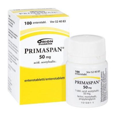 Primaspan 50 mg Enterotabl