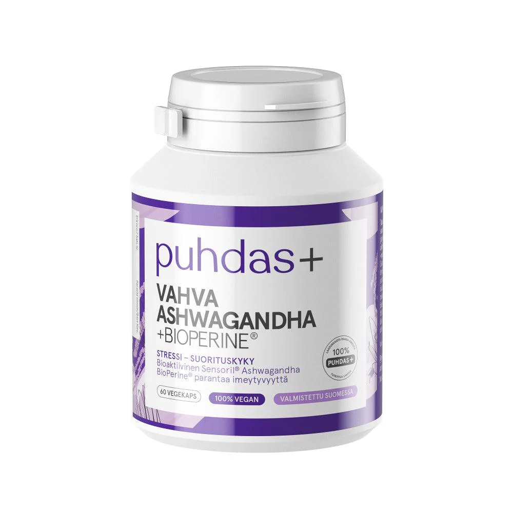 Puhdas+ Vahva Ashwagandha + Bioperine 150mg - Image 2