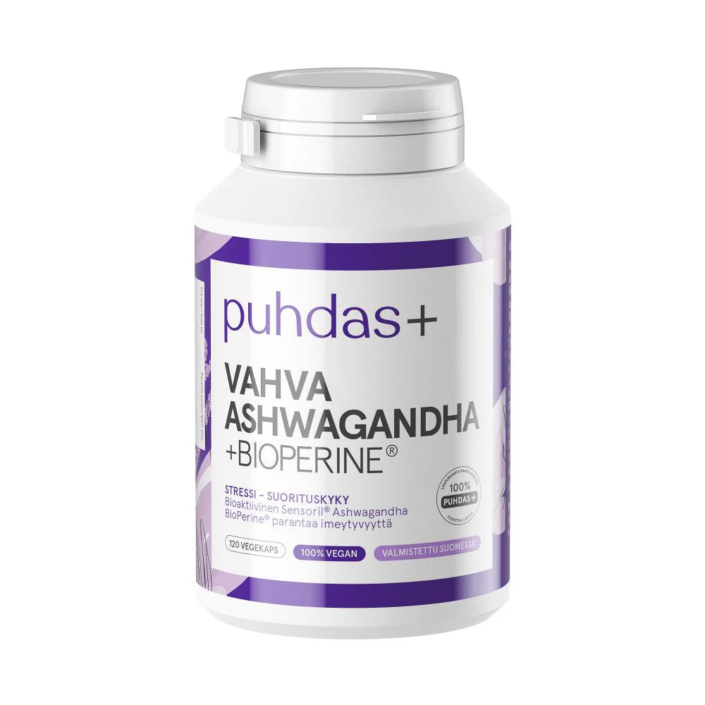Puhdas+ Vahva Ashwagandha + Bioperine 150mg - Image 3