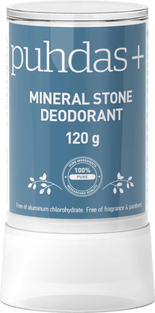 Puhdas+ Mineral Stone Deodorant, 120G