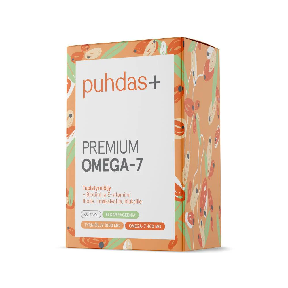 Puhdas+ Premium Omega-7 400 mg