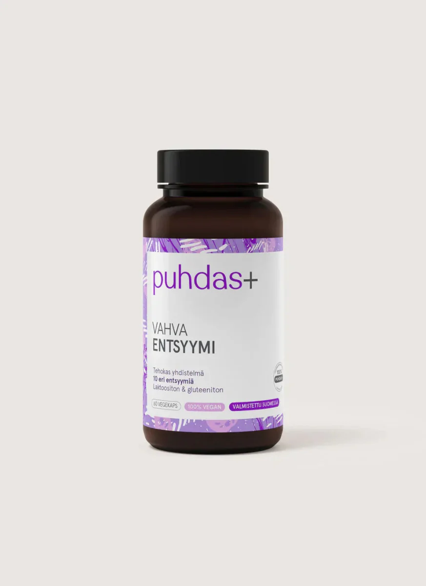 Puhdas+ Vahva Entsyymi 60 kaps