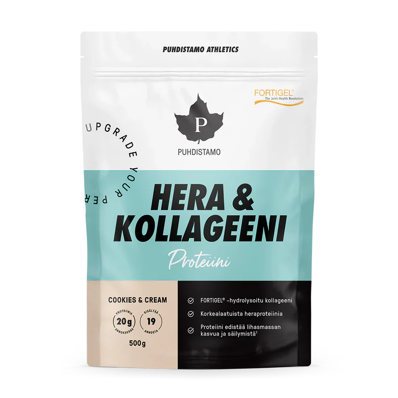Puhdistamo Athletics Hera & Kollageeni Cookies & Cream