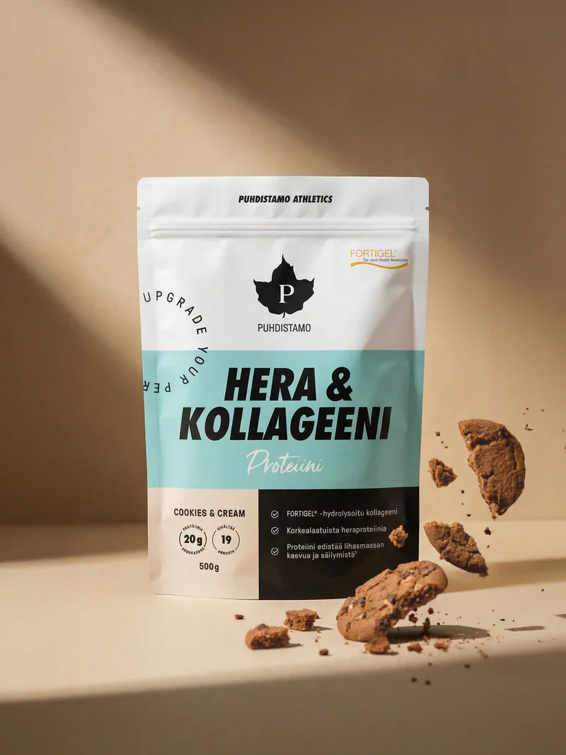 Puhdistamo Athletics Hera & Kollageeni Cookies & Cream - Image 2