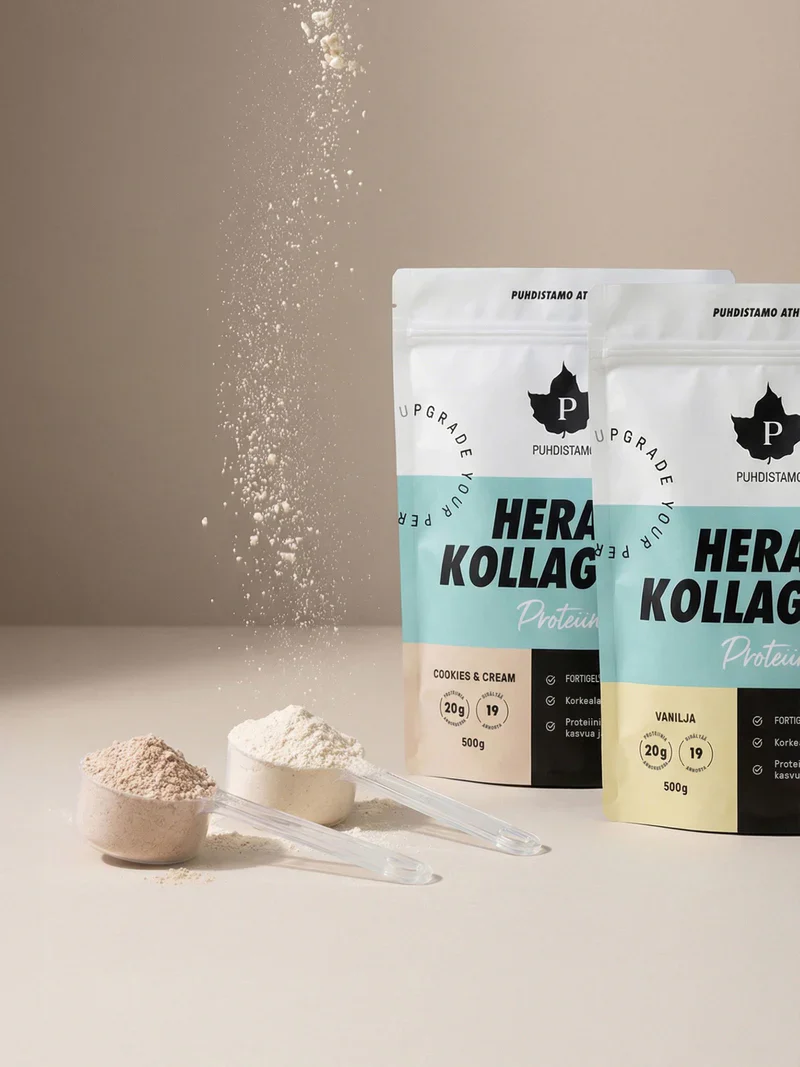 Puhdistamo Athletics Hera & Kollageeni Cookies & Cream - Image 3