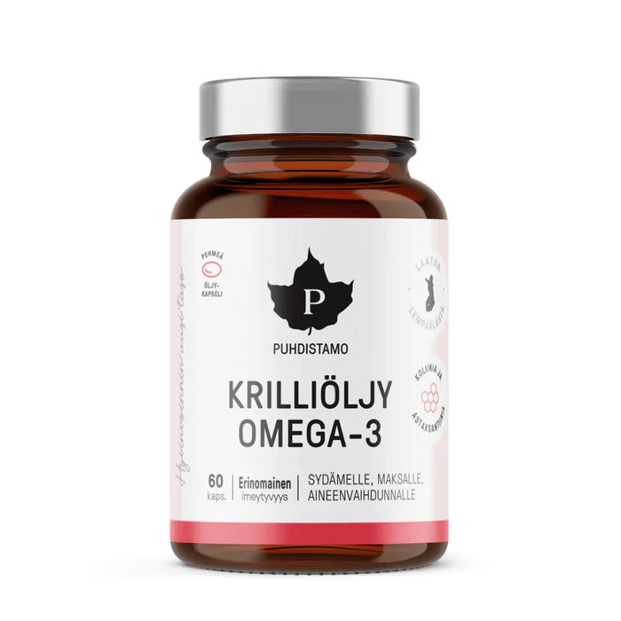 Puhdistamo Krilliöljy Omega-3