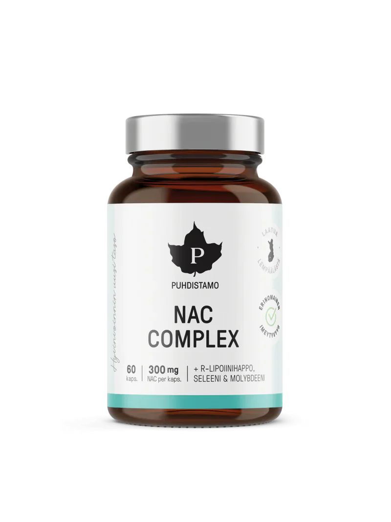 Puhdistamo NAC Complex 300 mg 60 kaps
