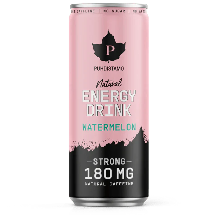 Puhdistamo Natural Energy Drink Watermelon