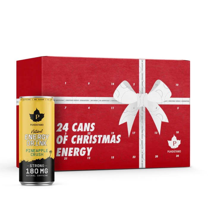 Puhdistamo Natural Energy Drink Joulukalenteri