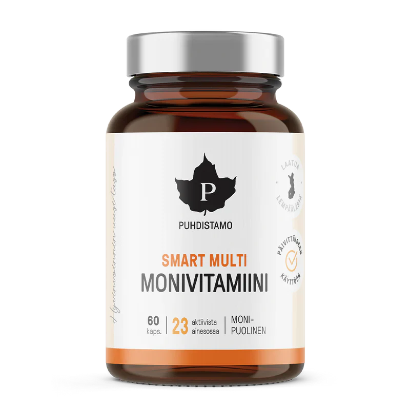 Puhdistamo Smart Multi monivitamiini 60 kapselia