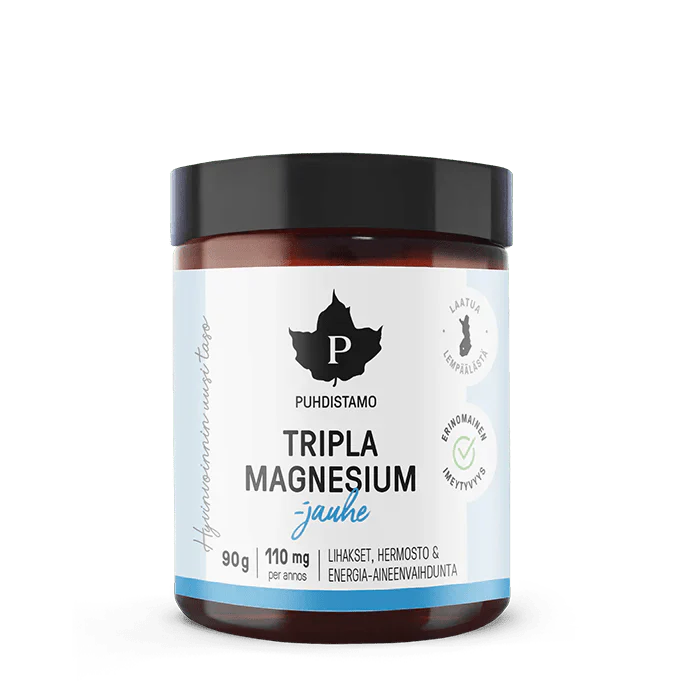 Puhdistamo Tripla Magnesium jauhe 90 g