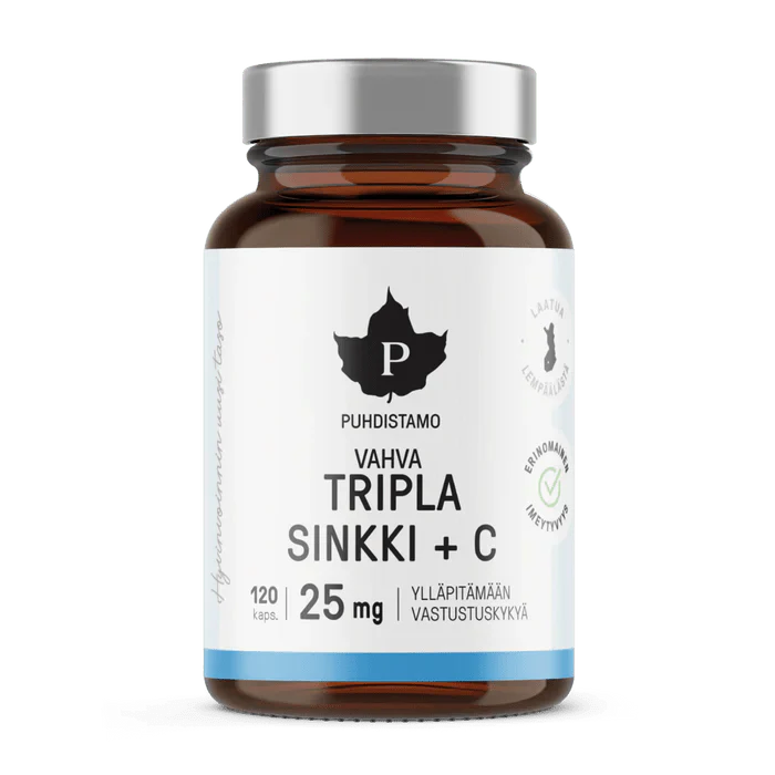 Puhdistamo Tripla Sinkki + C 25 mg - Image 2
