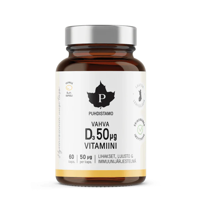 Puhdistamo Vahva D3 50 µg