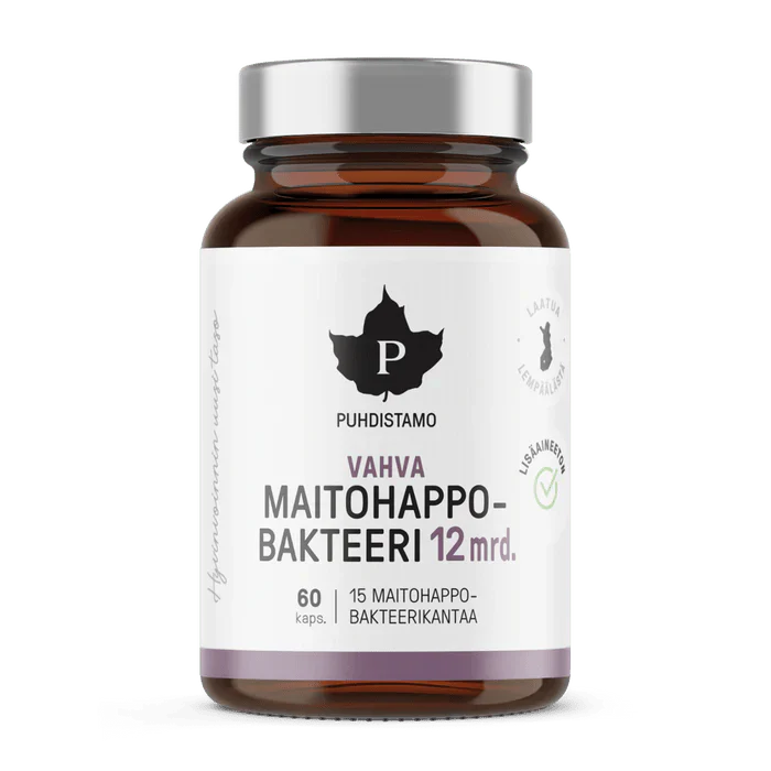 Puhdistamo Vahva Maitohappobakteeri 12mrd