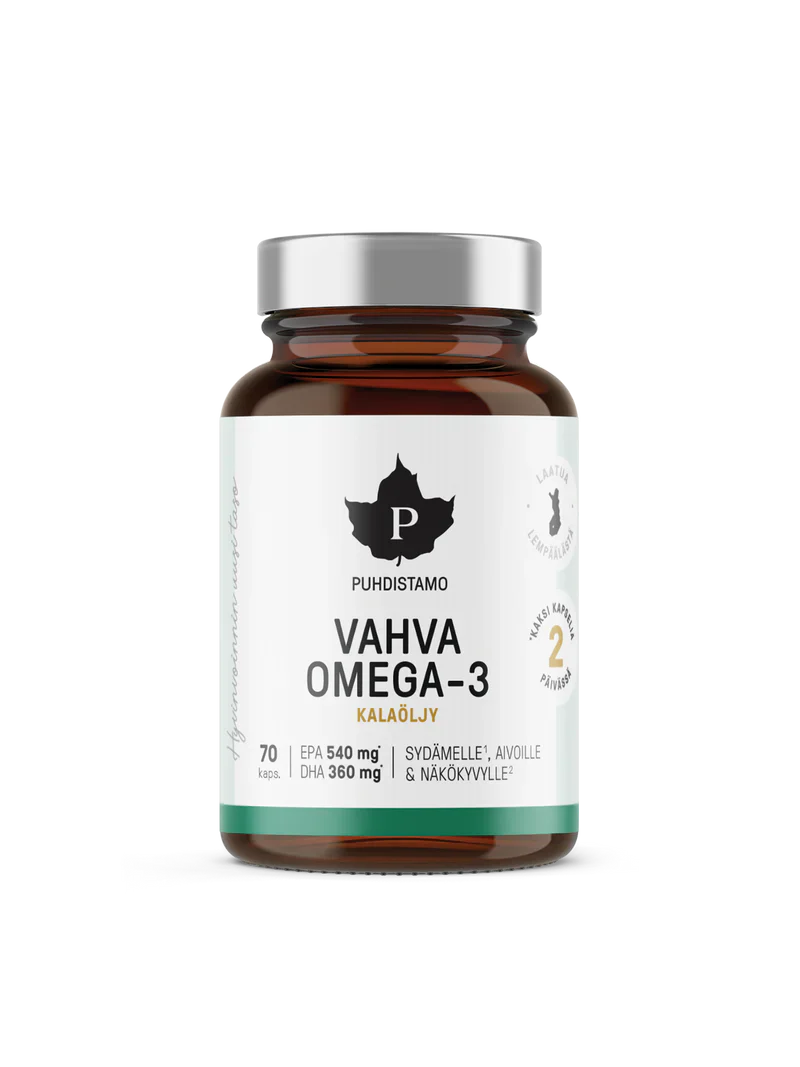 Puhdistamo Vahva Omega-3