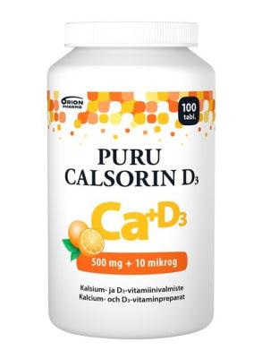 Puru Calsorin D3 500 mg + 10 mikrog