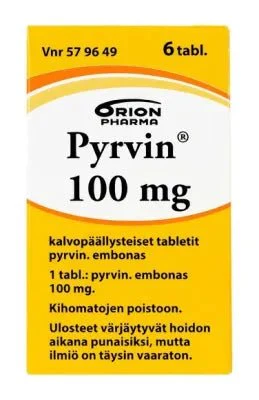 Pyrvin 100 mg Tabl, Kalvopääll - Image 4