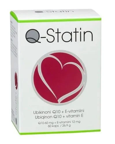 Q Statin Q10 + E-Vitamiini - Image 2