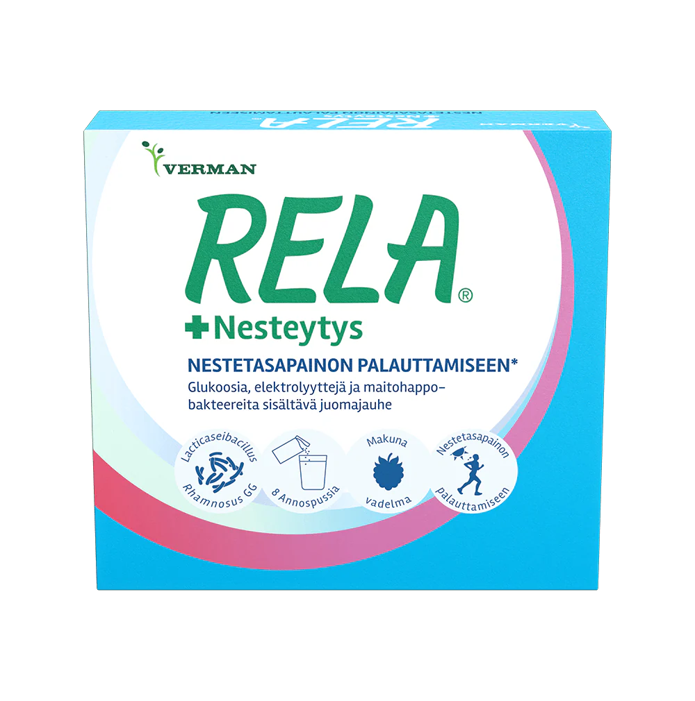 Rela + Nesteytys vadelma annospussi 8 kpl