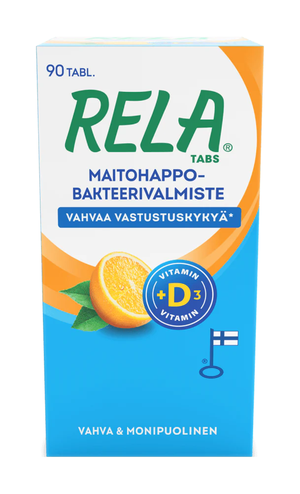 Rela Tabs Appelsiini + D3 - Image 2