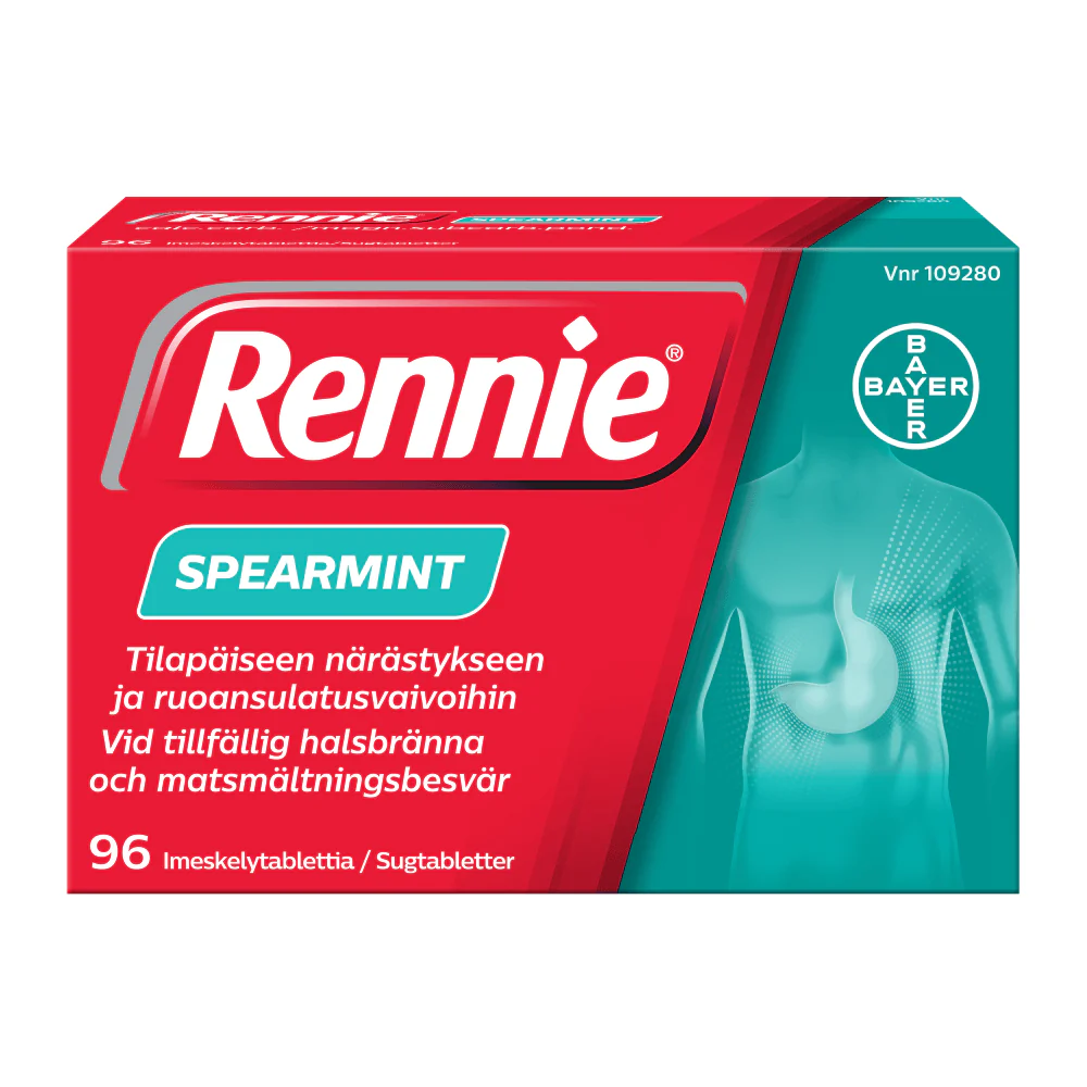 Rennie Spearmint 80 mg/680 mg Imeskelytabl - Image 2