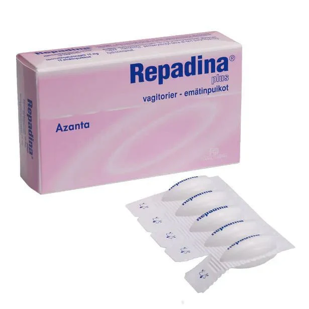 Repadina Plus 10 mg Emätinpuikko