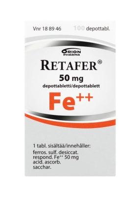 Retafer 50 mg Depottabl